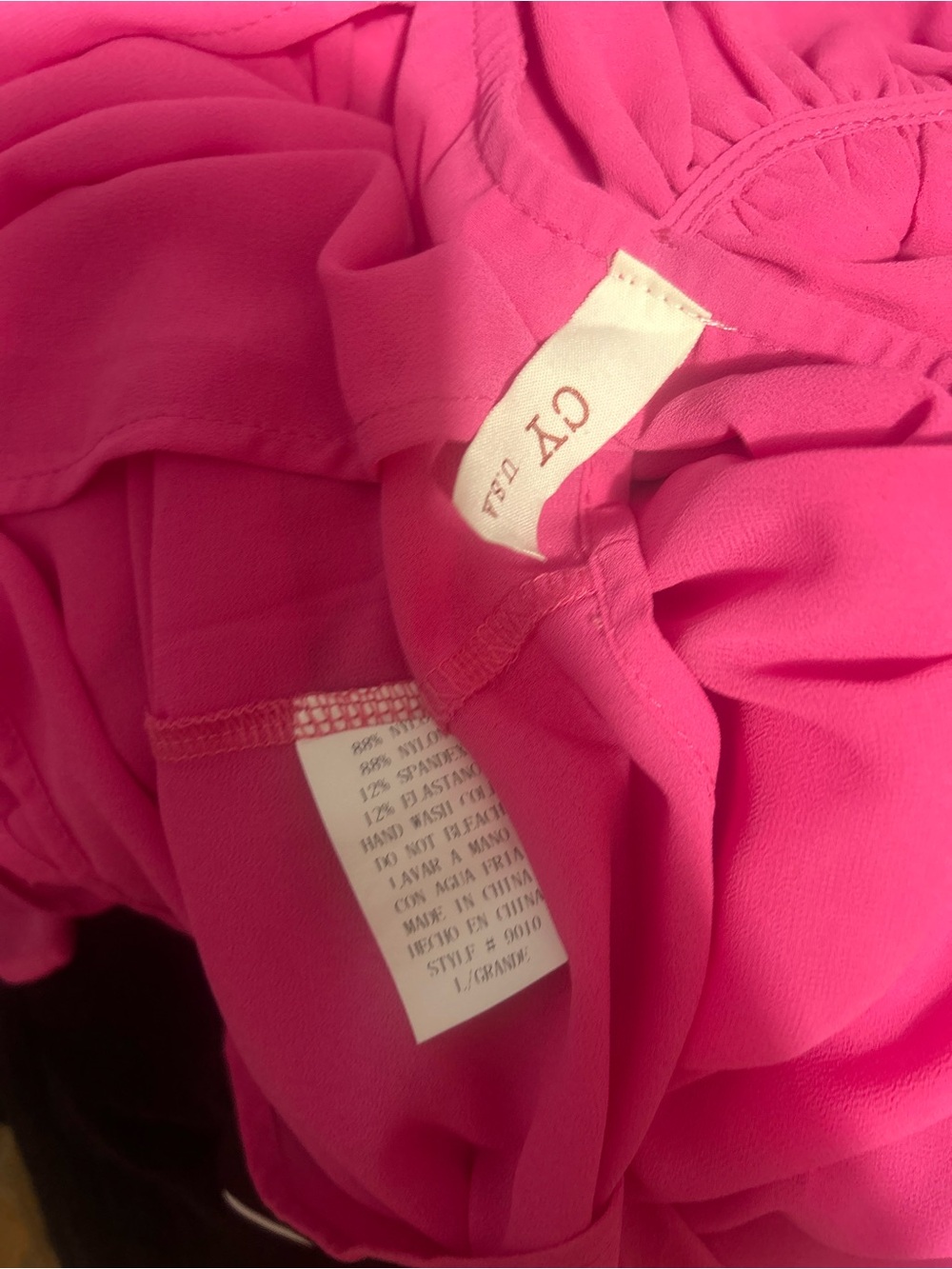Cyrus tank size large with back detail - Picture 4 of 4